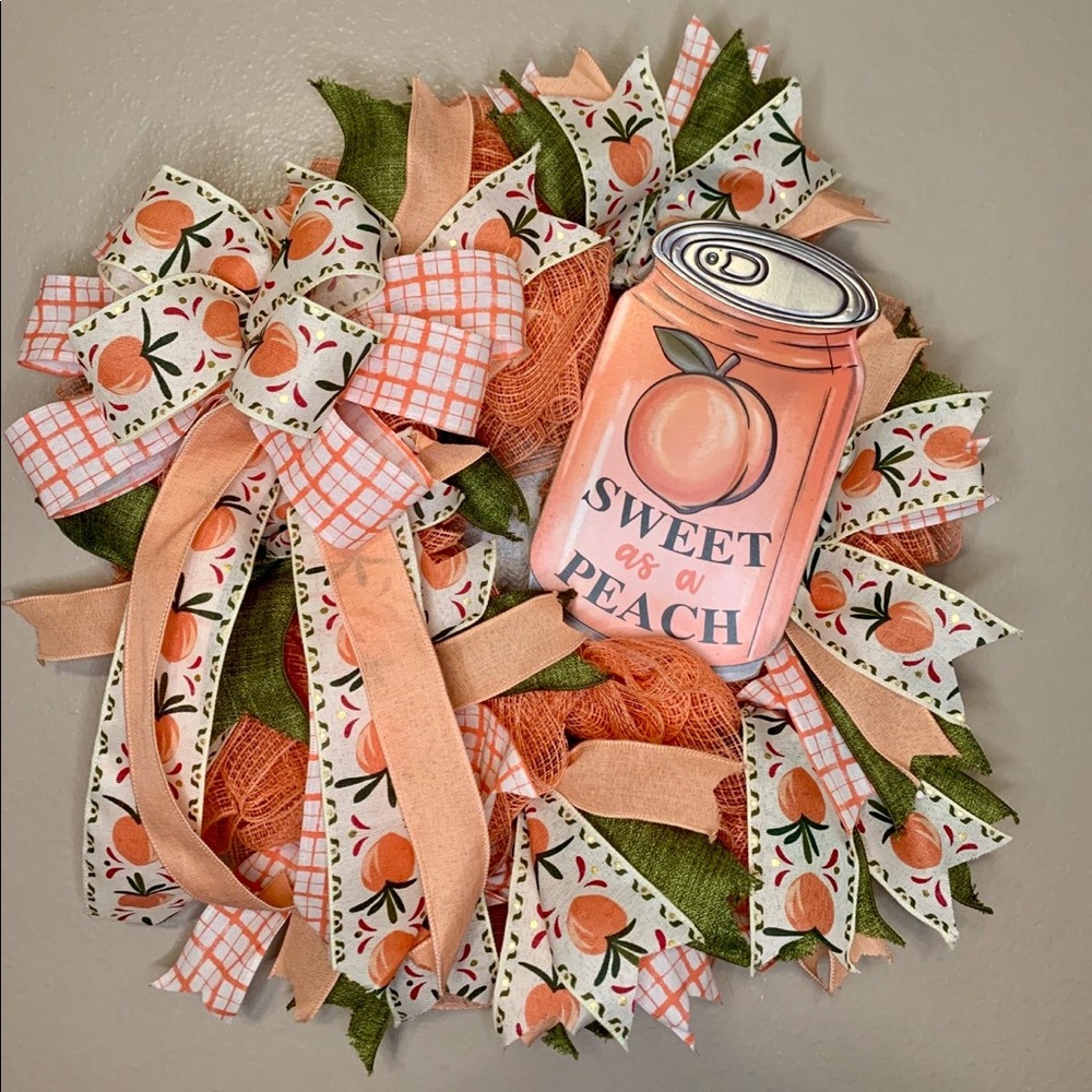 Peach Wreath
